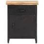 Solid rough mango wood bedside table 40x30x52 cm by vidaXL, Nightstands - Ref: Foro24-320664, Price: 100,67 €, Discount: %