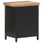 Solid rough mango wood bedside table 40x30x52 cm by vidaXL, Nightstands - Ref: Foro24-320664, Price: 100,67 €, Discount: %