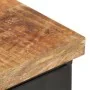 Solid rough mango wood bedside table 40x30x52 cm by vidaXL, Nightstands - Ref: Foro24-320664, Price: 100,67 €, Discount: %