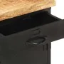 Solid rough mango wood bedside table 40x30x52 cm by vidaXL, Nightstands - Ref: Foro24-320664, Price: 100,67 €, Discount: %