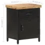 Solid rough mango wood bedside table 40x30x52 cm by vidaXL, Nightstands - Ref: Foro24-320664, Price: 100,67 €, Discount: %