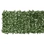 Balcony awning with dark green leaves 400x75 cm by vidaXL, Umbrellas - Ref: Foro24-315484, Price: 33,53 €, Discount: %