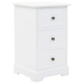 MDF and pine wood nightstand 35x32x59 cm by vidaXL, Nightstands - Ref: Foro24-245756, Price: 95,92 €, Discount: %