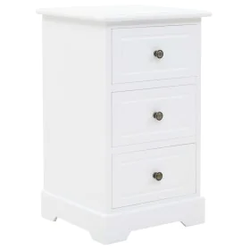 Nachttisch aus MDF und Kiefernholz, 35 x 32 x 59 cm von vidaXL, Nachttische - Ref: Foro24-245756, Preis: 96,67 €, Rabatt: %
