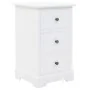 Mesita de noche MDF y madera de pino 35x32x59 cm de vidaXL, Mesitas de noche - Ref: Foro24-245756, Precio: 95,92 €, Descuento: %