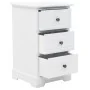 Mesita de noche MDF y madera de pino 35x32x59 cm de vidaXL, Mesitas de noche - Ref: Foro24-245756, Precio: 95,92 €, Descuento: %