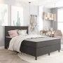 Box spring bed dark gray fabric 160x200 m by , Beds and slatted bases - Ref: Foro24-3054799, Price: 685,78 €, Discount: %