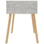 Nachttische 2 Stück Ingenieurholz Betongrau von vidaXL, Nachttische - Ref: Foro24-326804, Preis: 88,35 €, Rabatt: %