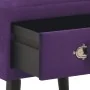 Nightstands 2 units 40x35x40cm dark purple velvet by vidaXL, Nightstands - Ref: Foro24-276385, Price: 123,63 €, Discount: %