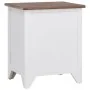 Nightstands with 2 drawers 2 units brown and white by vidaXL, Nightstands - Ref: Foro24-242042, Price: 67,70 €, Discount: %