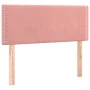 Box spring bed with pink velvet mattress 90x190 cm by , Beds and slatted bases - Ref: Foro24-3130876, Price: 315,60 €, Discou...