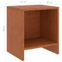 Mesitas de noche 2 uds madera de pino marrón miel 35x30x40 cm de vidaXL, Mesitas de noche - Ref: Foro24-322241, Precio: 38,45...