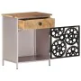 Rough mango wood bedside table 40x30x50 cm by vidaXL, Nightstands - Ref: Foro24-323738, Price: 74,96 €, Discount: %