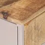 Mesita de noche de madera de mango rugosa 40x30x50 cm de vidaXL, Mesitas de noche - Ref: Foro24-323738, Precio: 74,96 €, Desc...