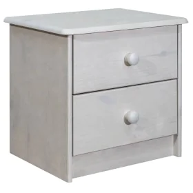 Massivholz Kiefer Nachttisch 43x34x40 cm von vidaXL, Nachttische - Ref: Foro24-325535, Preis: 41,88 €, Rabatt: %
