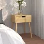 Sonoma oak engineered wood bedside table 40x40x56 cm by vidaXL, Nightstands - Ref: Foro24-326801, Price: 67,80 €, Discount: %