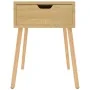 Sonoma oak engineered wood bedside table 40x40x56 cm by vidaXL, Nightstands - Ref: Foro24-326801, Price: 67,80 €, Discount: %