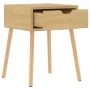 Sonoma oak engineered wood bedside table 40x40x56 cm by vidaXL, Nightstands - Ref: Foro24-326801, Price: 67,80 €, Discount: %