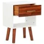 Nachttische 2 Stück aus massivem Akazienholz 40x30x57 cm von vidaXL, Nachttische - Ref: Foro24-245740, Preis: 87,13 €, Rabatt: %