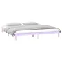 Bettgestell mit LED Massivholz 120x200 cm von , Betten und Lattenroste - Ref: Foro24-820601, Preis: 91,52 €, Rabatt: %