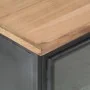 Massiver Nachttisch aus grauem Akazienholz, 40 x 30 x 50 cm von vidaXL, Nachttische - Ref: Foro24-323501, Preis: 84,64 €, Rab...