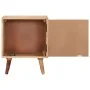 Solid acacia wood bedside table 40x30x50 cm by vidaXL, Nightstands - Ref: Foro24-322667, Price: 84,59 €, Discount: %