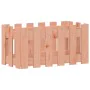 Planter with Douglas solid wood fence design 60x30x30 cm by vidaXL, Pots and planters - Ref: Foro24-832470, Price: 22,05 €, D...