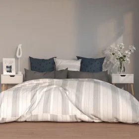 Bedside tables 2 units plywood white 40x40x56 cm by vidaXL, Nightstands - Ref: Foro24-326796, Price: 95,81 €, Discount: %