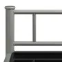 Bedside tables 2 units metal and glass gray and black by vidaXL, Nightstands - Ref: Foro24-325093, Price: 43,41 €, Discount: %