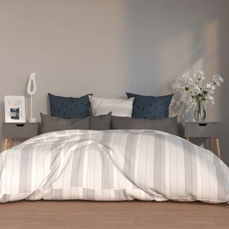 Bedside tables 2 pcs gray engineered wood 40x40x56 cm by vidaXL, Nightstands - Ref: Foro24-326800, Price: 94,91 €, Discount: %