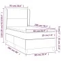 Cama box spring con colchón terciopelo rosa 90x200 cm de , Camas y somieres - Ref: Foro24-3129134, Precio: 331,61 €, Descuent...