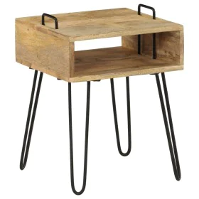 Solid mango wood bedside table 40x34x47 cm by vidaXL, Nightstands - Ref: Foro24-246019, Price: 78,44 €, Discount: %