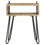 Nachttisch aus massivem Mangoholz, 40 x 34 x 47 cm von vidaXL, Nachttische - Ref: Foro24-246019, Preis: 78,36 €, Rabatt: %