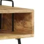 Nachttisch aus massivem Mangoholz, 40 x 34 x 47 cm von vidaXL, Nachttische - Ref: Foro24-246019, Preis: 78,36 €, Rabatt: %