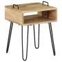 Nachttisch aus massivem Mangoholz, 40 x 34 x 47 cm von vidaXL, Nachttische - Ref: Foro24-246019, Preis: 78,36 €, Rabatt: %