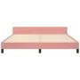 Rosa Samtbettgestell mit Kopfteil 180x200 cm von , Betten und Lattenroste - Ref: Foro24-3125835, Preis: 206,03 €, Rabatt: %