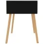 Glossy black engineered wood bedside table 40x40x56 cm by vidaXL, Nightstands - Ref: Foro24-326809, Price: 55,04 €, Discount: %