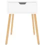 Nachttische, 2 Stück, glänzendes weißes Holzwerkstoff, 40 x 40 x 56 cm von vidaXL, Nachttische - Ref: Foro24-326808, Preis: 1...