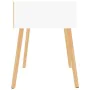 Nachttische, 2 Stück, glänzendes weißes Holzwerkstoff, 40 x 40 x 56 cm von vidaXL, Nachttische - Ref: Foro24-326808, Preis: 1...