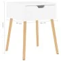 Nightstands 2 pcs glossy white engineered wood 40x40x56 cm by vidaXL, Nightstands - Ref: Foro24-326808, Price: 116,44 €, Disc...