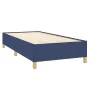 Cama box spring con colchón tela azul 90x200 cm de , Camas y somieres - Ref: Foro24-3128579, Precio: 365,40 €, Descuento: %
