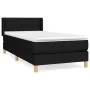 Box spring bed with black fabric mattress 80x200 cm by , Beds and slatted bases - Ref: Foro24-3130227, Price: 279,85 €, Disco...