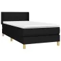 Box spring bed with black fabric mattress 80x200 cm by , Beds and slatted bases - Ref: Foro24-3130227, Price: 279,85 €, Disco...