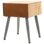 Mesita de noche de madera maciza de abeto 43x38x50 cm de vidaXL, Mesitas de noche - Ref: Foro24-245775, Precio: 62,92 €, Desc...