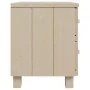 HAMAR bedside tables 2 units solid pine honey brown 40x35x44.5 cm by vidaXL, Nightstands - Ref: Foro24-340408, Price: 79,91 €...