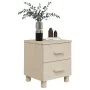 HAMAR bedside tables 2 units solid pine honey brown 40x35x44.5 cm by vidaXL, Nightstands - Ref: Foro24-340408, Price: 79,91 €...