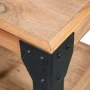 Nachttische 2 Stück aus massivem Akazienholz und Stahl 40x30x54 cm von vidaXL, Nachttische - Ref: Foro24-279100, Preis: 167,5...