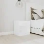 Mesitas de noche con cajón 2 unidades blancas de vidaXL, Mesitas de noche - Ref: Foro24-242547, Precio: 53,66 €, Descuento: %