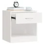 Nightstands with drawer 2 white units by vidaXL, Nightstands - Ref: Foro24-242547, Price: 53,76 €, Discount: %