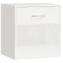 Nightstands with drawer 2 white units by vidaXL, Nightstands - Ref: Foro24-242547, Price: 53,76 €, Discount: %